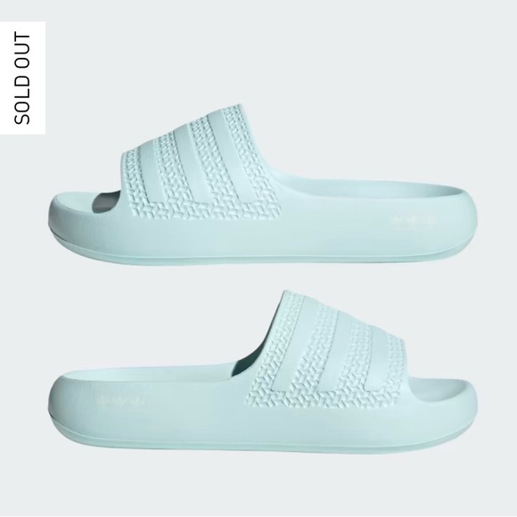 Size 8 Adidas Adilette Ayoon slides new without box - Picture 2 of 9